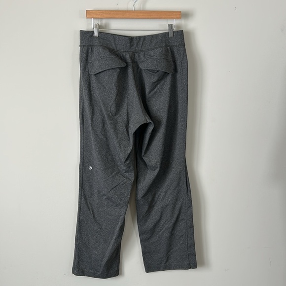 Lululemon Mens Kung Fu Pant Charcoal Gray Pockets Wide Leg Athleisure Sz L - Picture 6 of 12